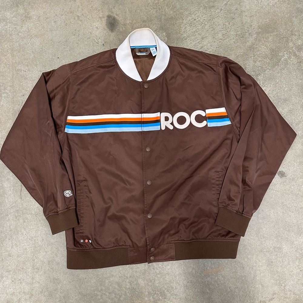 Vintage y2k Roc a Wear Jacket size 2XL bomber baggy hip hop